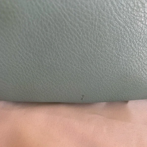 Hobo Teal Pier Leather Purse Small Crossbody Lightweight Bag Adjustable Strap - Picture 11 of 14